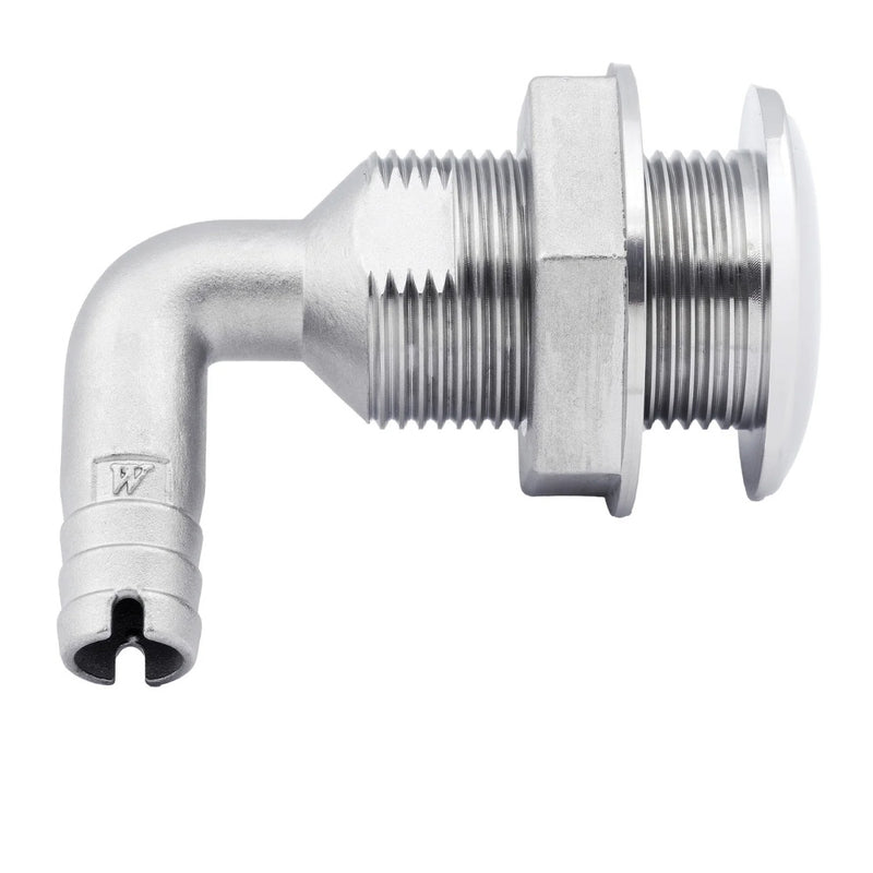 Load image into Gallery viewer, Whitecap 1-1/2&quot; Duplex Stainless Steel 90 Degree Thru-Hull Fitting [6581X]
