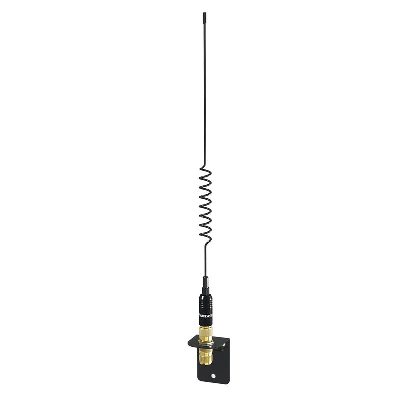 Load image into Gallery viewer, Shakespeare VHF 15in 5216 SS Black Whip Antenna - Bracket Included [5216]
