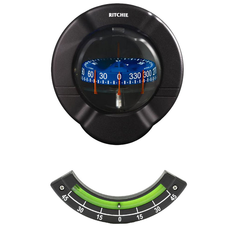 Load image into Gallery viewer, Ritchie SR-2 Venture Sail Boat Compass - Bulkhead Mount - Black [SR-2]
