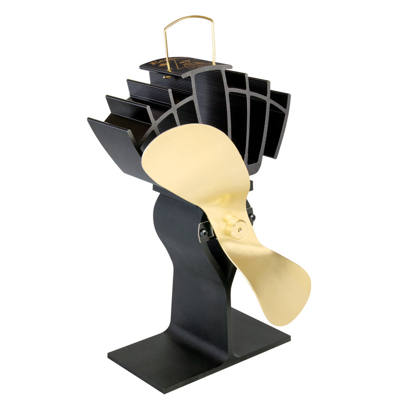 Load image into Gallery viewer, Ecofan by Caframo UltrAir 810CA Heat Powered Stove Fan - Gold Blade [810CABBX]
