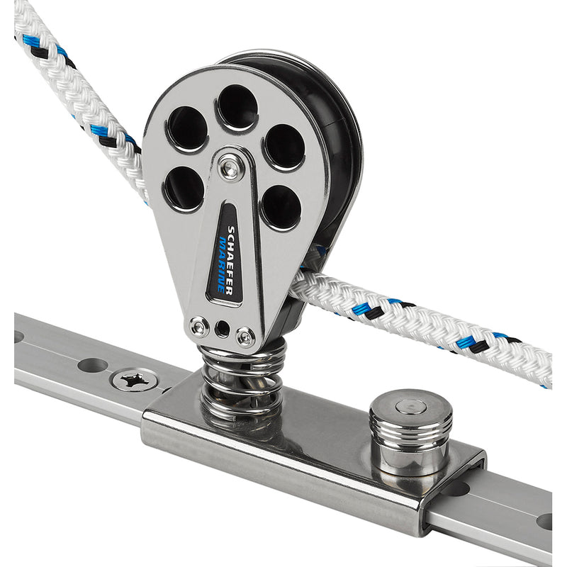 Load image into Gallery viewer, Schaefer Spring Loaded/Lined Slide/Stainless Steel f/1-1/4&quot; T-Track [705-92]
