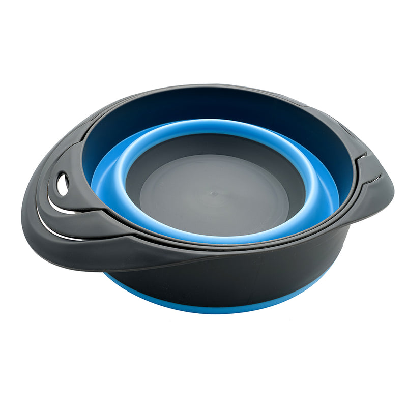 Load image into Gallery viewer, S.O.L. Survive Outdoors Longer Flat Pack Bowls  Strainer Set [0140-1006]
